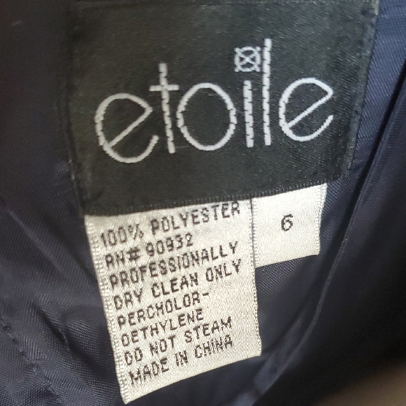 Etoile Blue Strapless Sweetheart Fit and Flare Dress Size 6 - Picture 11 of 17